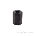 Long hexagon connection nuts black oxide